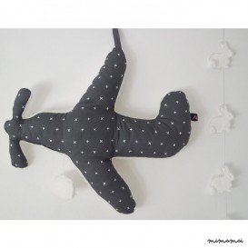 COUSSIN MUSICAL AVION OSCAR