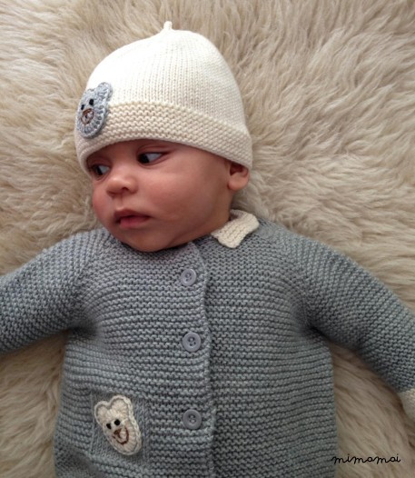 Unisex baby cardigan
