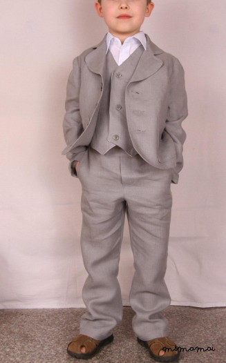 Natural linen jacket