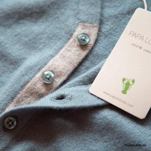 V-Cardigan with Pockets - Summer Blue