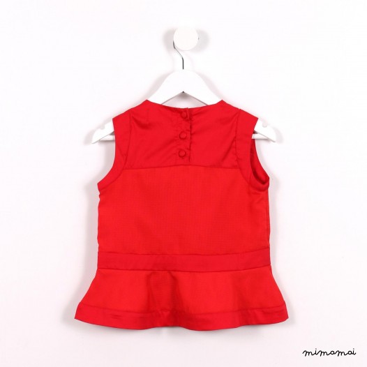 Sporty Peplum Top