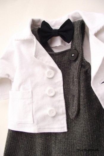 Wool dungarees