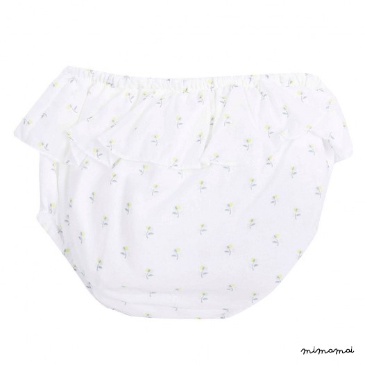 Linen bloomer, Bloomer floral print, Baby bloomer