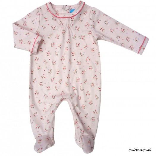 Hearts & Flowers babygrow
