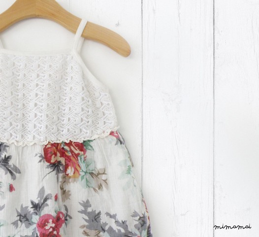 Vintage Style Sleeveless dress, Floral
