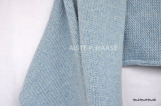 Cashmere infinity scarf, Serenity color