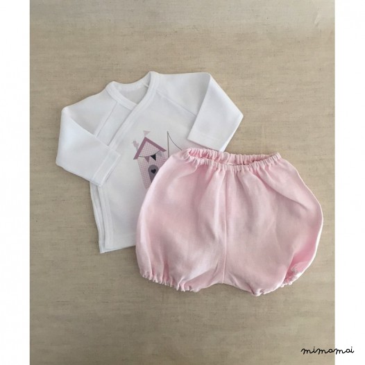 Conjunto cruzado con short ranita Sea