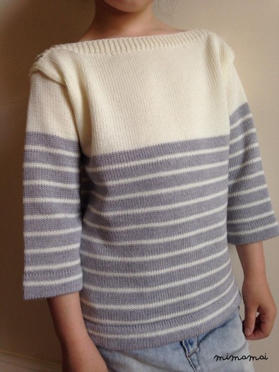 Children's knitted Jumper - Blue