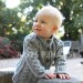 Hand knitted merino jacket, Merino cardigan
