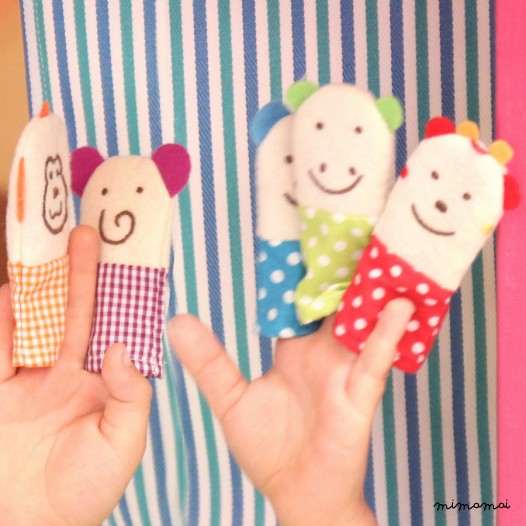 Wild Animal Finger Puppets