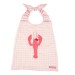 Large elasticated bib lobster
