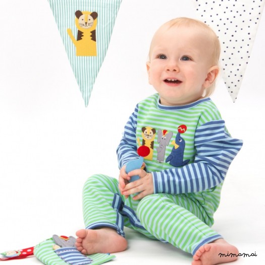Circus Appliqu&eacute; Babygrow