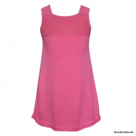 Lace Tunic Dress Pink