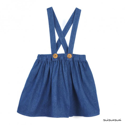 Denim skirt for girls