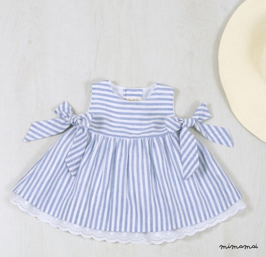 Baby linen dress, Baby Girls clothes, Sleeveless dress, Girls linen clothing