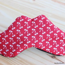 Masque de nuit moustache &ndash; Cerises
