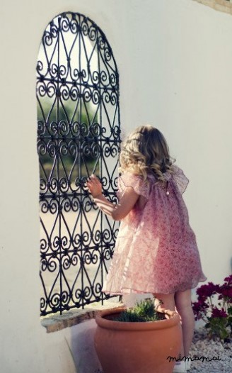 Flower print dress