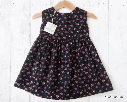 Little Girl Navy Dress