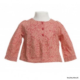 Izzy shirt Poppy print