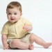 Shirt baby boy in yellow