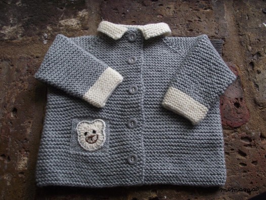 Unisex baby cardigan