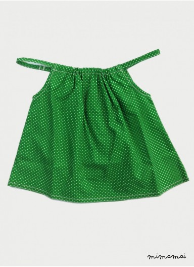 Green strap top