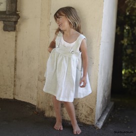 Poppies linen dress