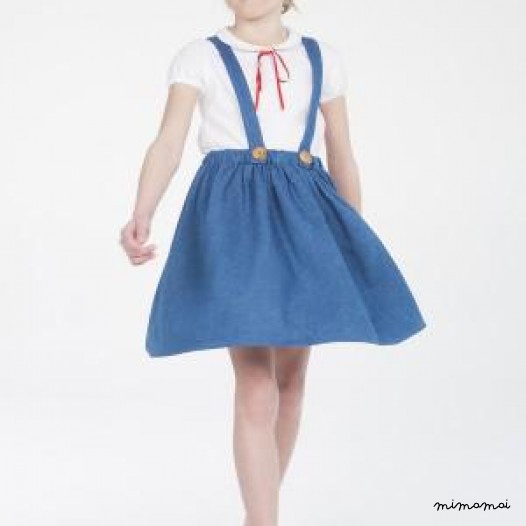 Denim skirt for girls