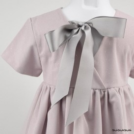 Pink silver glitter dress, Dress for girl, Toddler dress