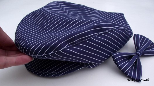 Natural flat cap. Many colours.Striped or plaid