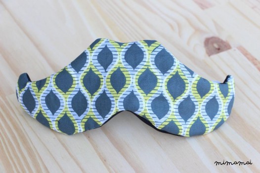 Masque de nuit &ndash; Graphique gris