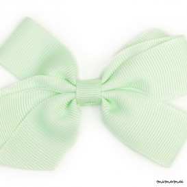 Medium Pastel Green Bow