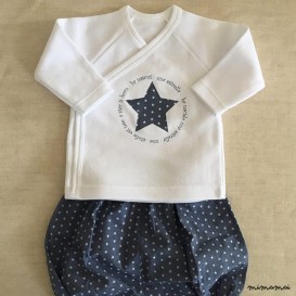 Conjunto cruzado con short Star