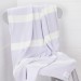 Lilac & White Large Cotton Children's Blanket