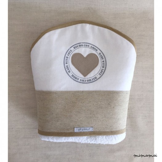 Capa de ba&ntilde;o Made With Love