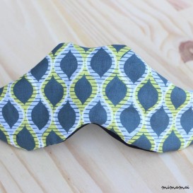 Masque de nuit &ndash; Graphique gris