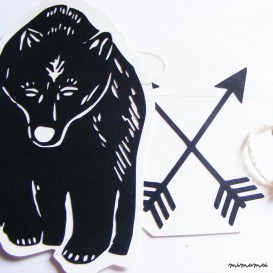 BEAR PAPER GARLAND