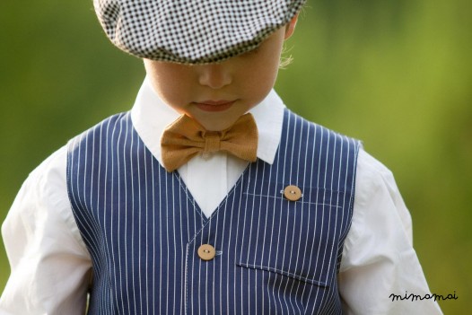 Natural cotton vest