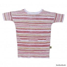 Tess Dress Red Stripe