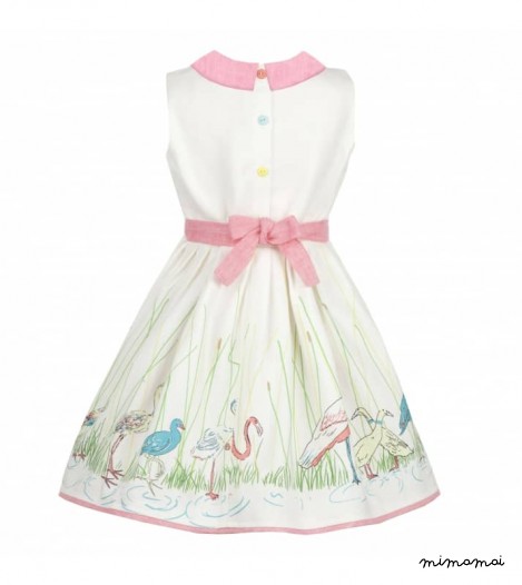 Penny Dress, Bird Beauty Pageant, Ivory