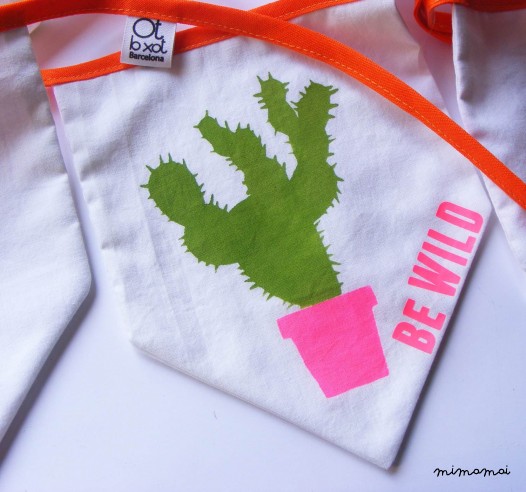 Cactus Fabric Bunting