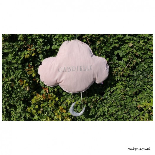 Nuage XL en tulle &agrave; suspendre