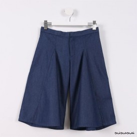 Flare Capris blue denim