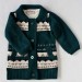 Knitted fully lined coat