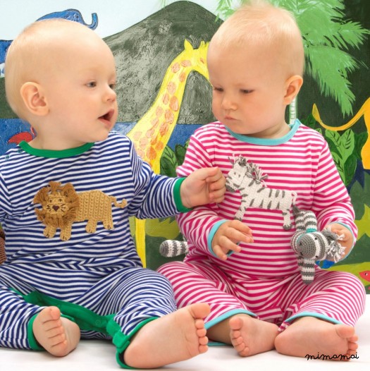 Crochet Zebra babygrow