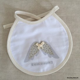 Babero redondo impermeable Angel