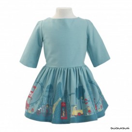 Betty Dress London Print