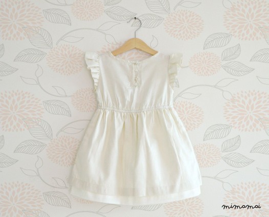 Swarovski Cream Dress for baby girls