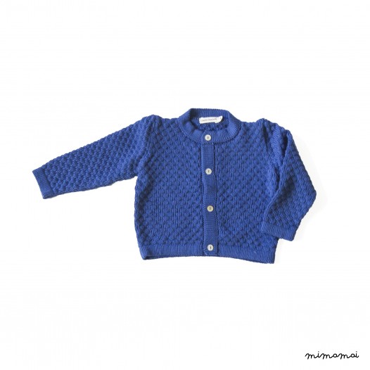 Wave Cardigan | Funky Blue