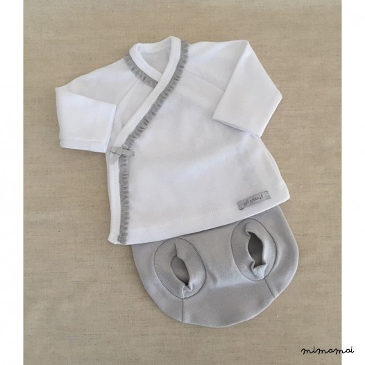 Conjunto cruzado con ranita Firenze